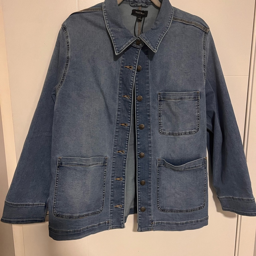 Denim Blue Women's Jacket